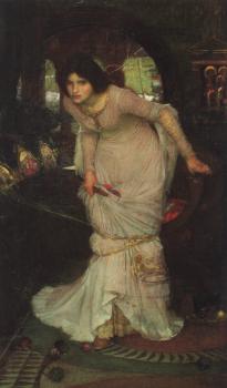 約翰 威廉姆 沃特豪斯 The Lady of Shalott 約翰 威廉姆 沃特豪斯 The Lady of Shalott